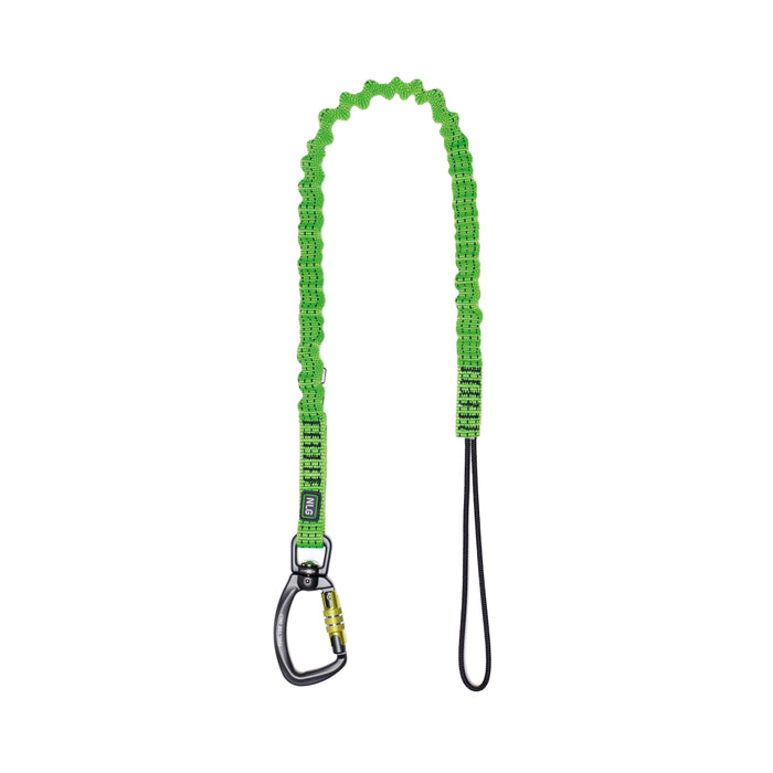 Bungee Tool Lanyard with 360° Anti-Tangle Rotobiner by NLG – Adjustable Length