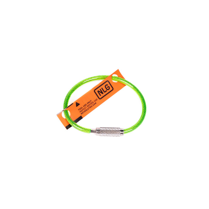 Heavy-Duty Tether Loop 150 for Tools by NLG – Flexible Steel Core with Anti-Puncture Sleeve